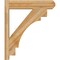 Ekena Millwork Merced Rough Sawn Craftsman Outlooker, Western Red Cedar, 6"W x 24"D x 28"H OUT06X24X28MRC04RWR - alternate 4